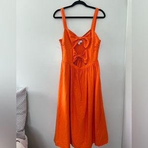 Fe Noel for Target, Bow cut out Midi dress